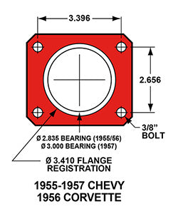 Load image into Gallery viewer, 1955-1957 Wilwood Rear Kit
