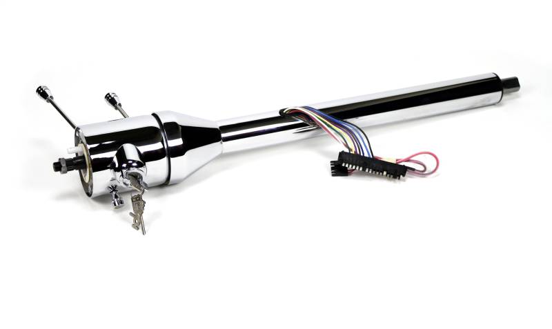 Load image into Gallery viewer, Universal 30&quot; Tilt Floor Shift Steering Column with Keyed Ignition
