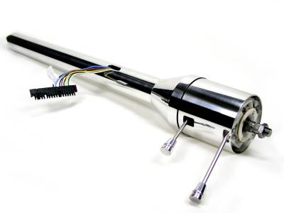 Retrofit 1967-72 Chevy Truck Tilt Floor Shift Steering Column with Rack