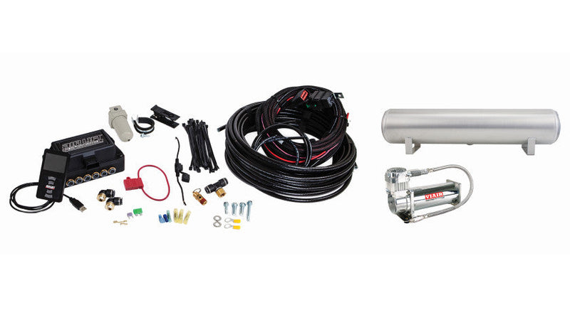 Load image into Gallery viewer, AIR LIFT PERFORMANCE&#39;S  3P  3/8 AIR LINE, FULL KIT, TANK, COMPRESSOR
