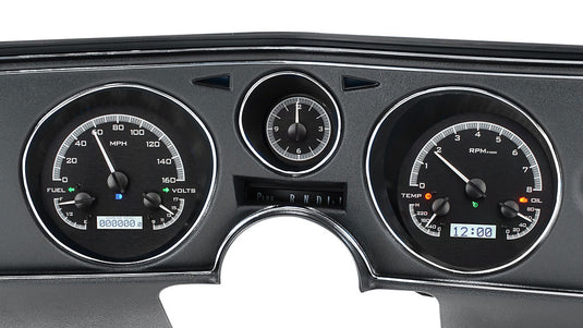 Chevy Chevelle with Analog Clock