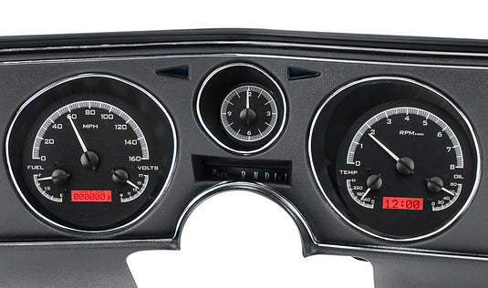 Chevy Chevelle with Analog Clock