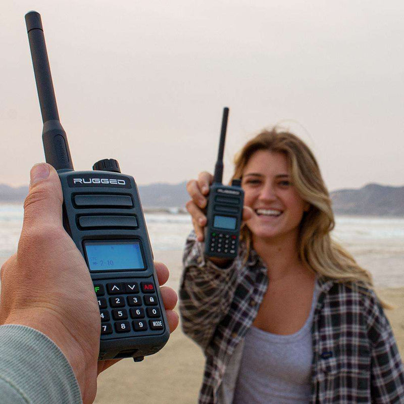 Load image into Gallery viewer, ADVENTURE PACK - Rugged GMR2 GMRS and FRS Hand Held Radios pair
