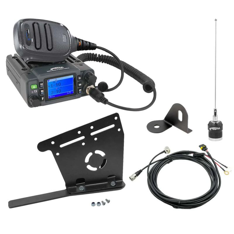 Load image into Gallery viewer, JP1 Jeep Radio Kit - with GMR25 WATERPROOF Mobile Radio for Jeep JL Wrangler, JT Gladiator
